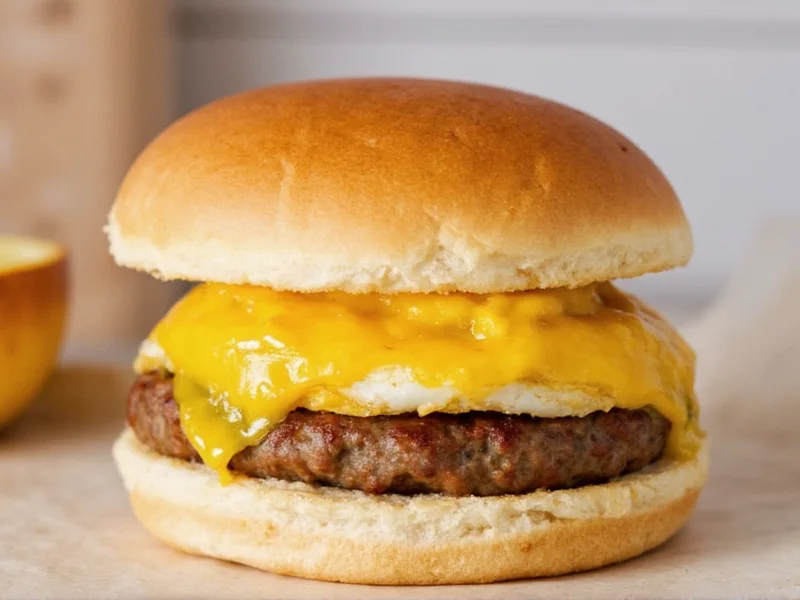 Sausage McMuffin with Egg Nutrition Facts & Analysis