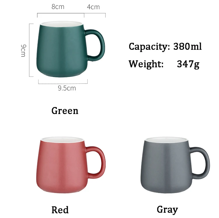 13OZ Factory Direct Sale Food Safe Custom Printed Porcelain New Bone China Coffee Mug