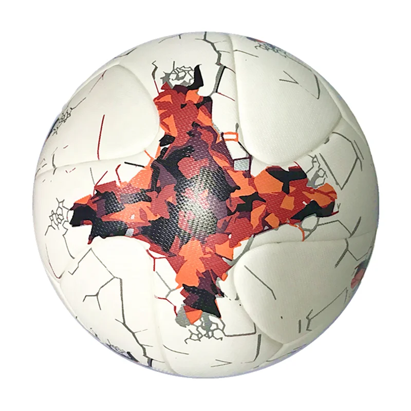 

Free of shipping PU leather waterproof soccer ball  match football soccer ball thermal bonding cheap ball soccer