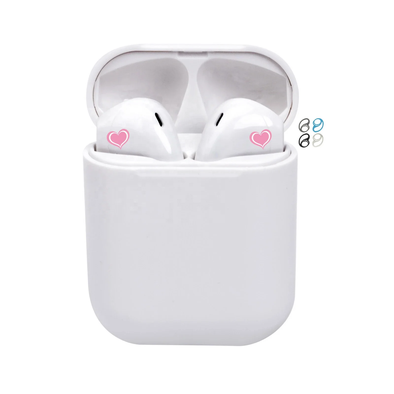 

With Keepods gift white Auriculares inalambricos I12 TWS mini true stereo Headset in-ear Earphone Headphone Wireless Earbuds