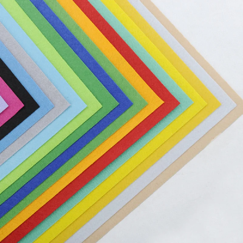 factory supply customized size recycle polyester non woven felt