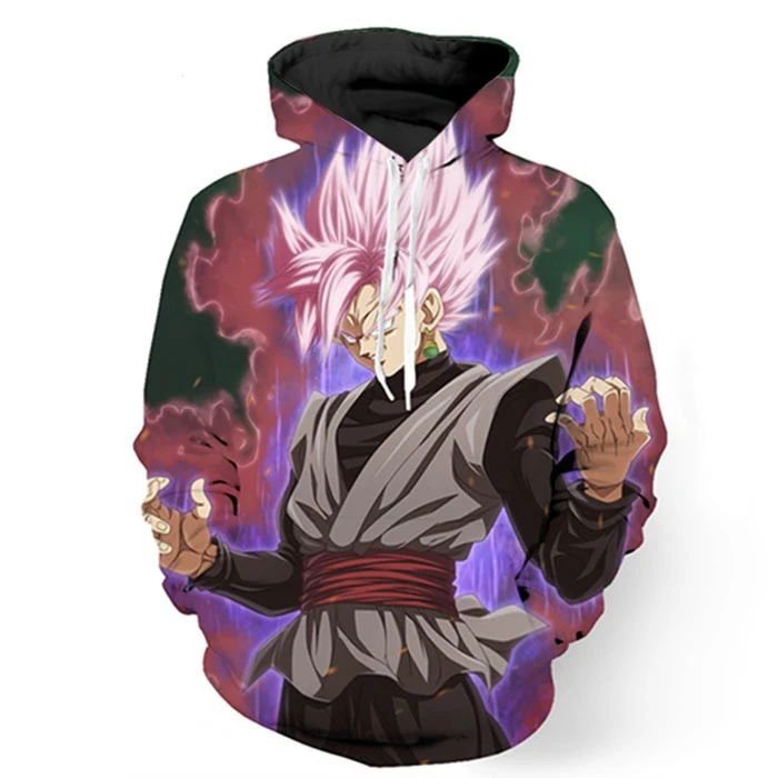 

Wholesale Mens Hoodies & Sweatshirts Custom Anime 3D Printing Hoodie in Stock, Customized color