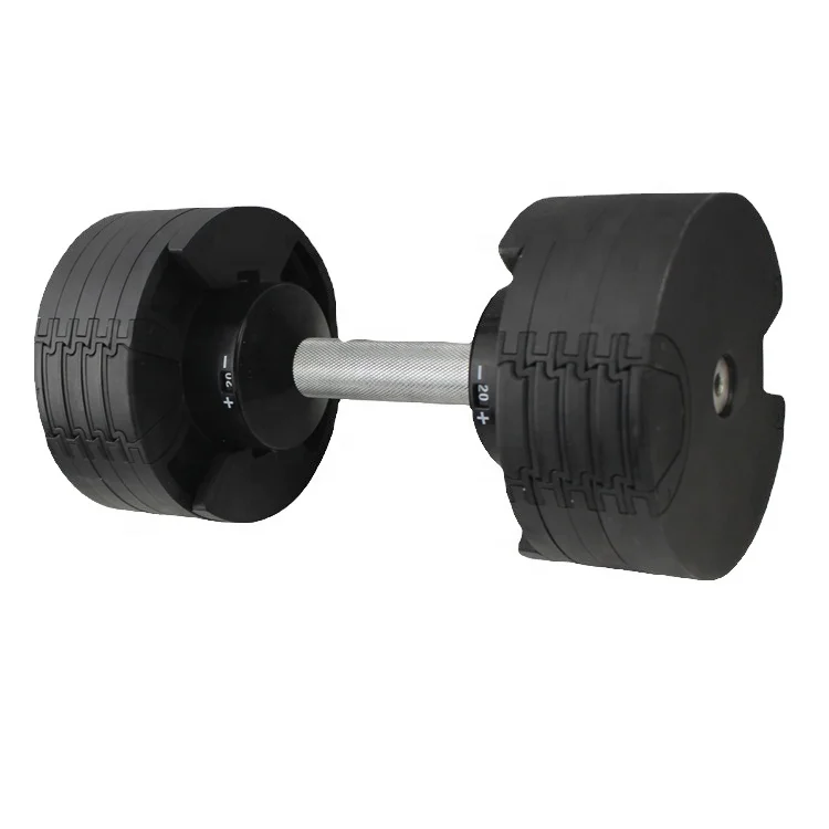 

2021 Cheap Fitness 32kg Adjustable Dumbbell Dumbbell Weights Set For Sale, Black