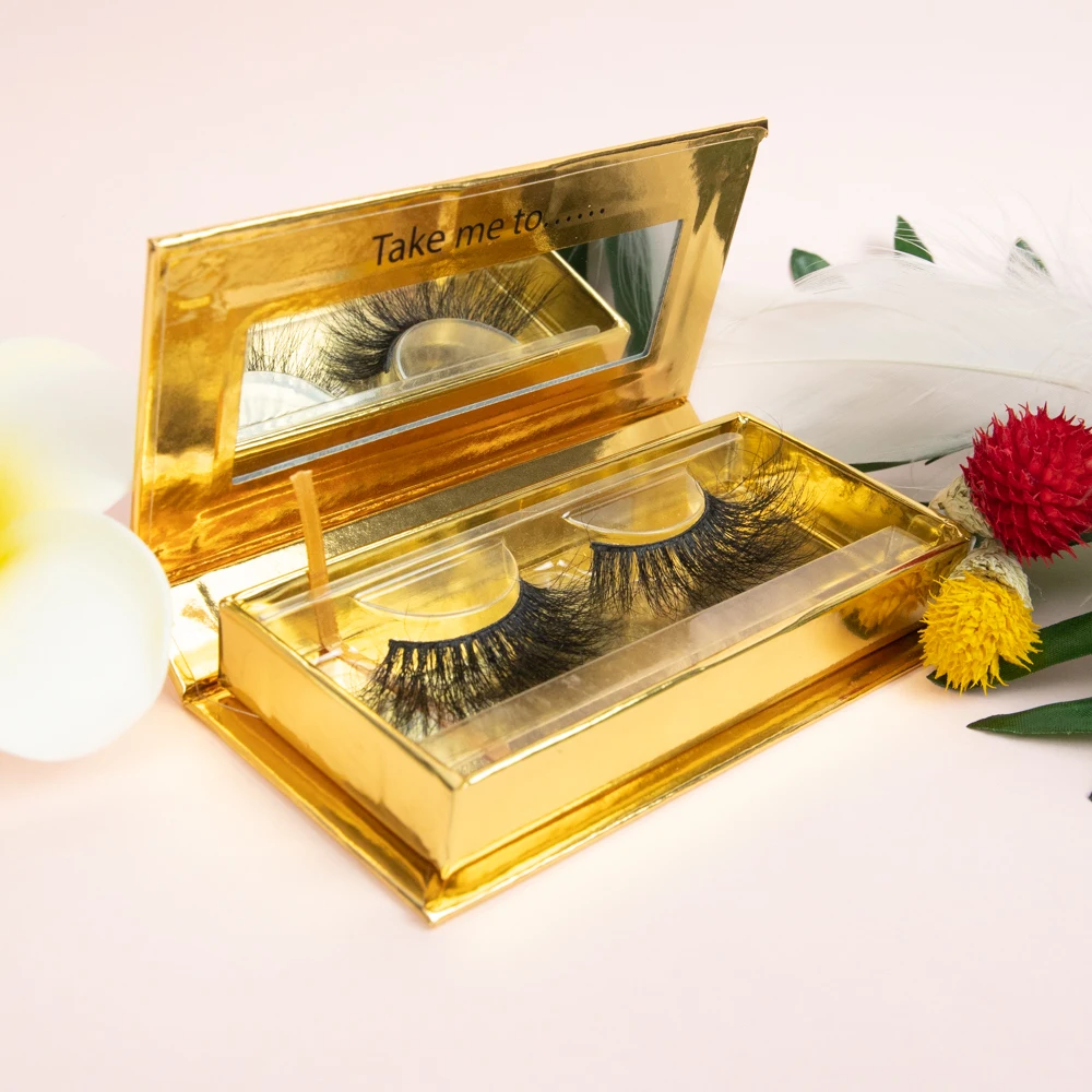 

Wholesale Cruelty free 100% strip full 25mm mink lashes