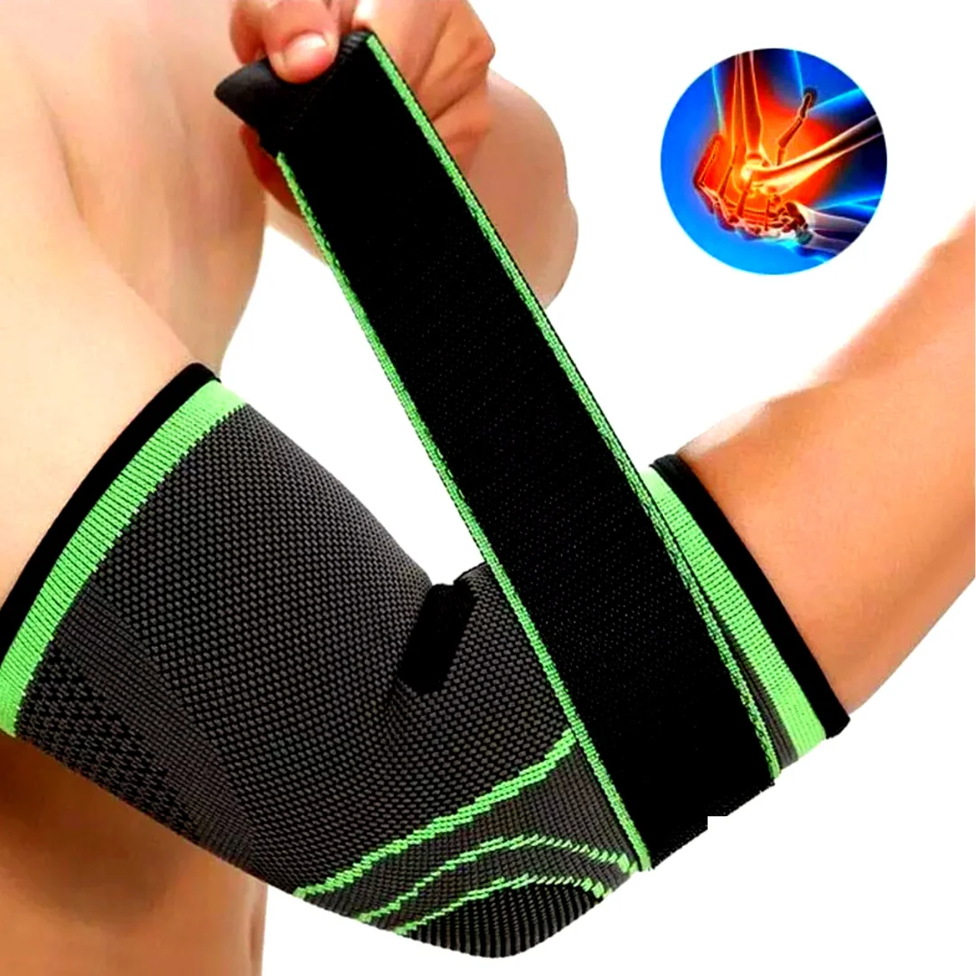 

Men Women Anti-Slip Fitness Bandage Elbow Pads Brace Breathable elbow support support bandage for Tennis Elbow and Tendonitis