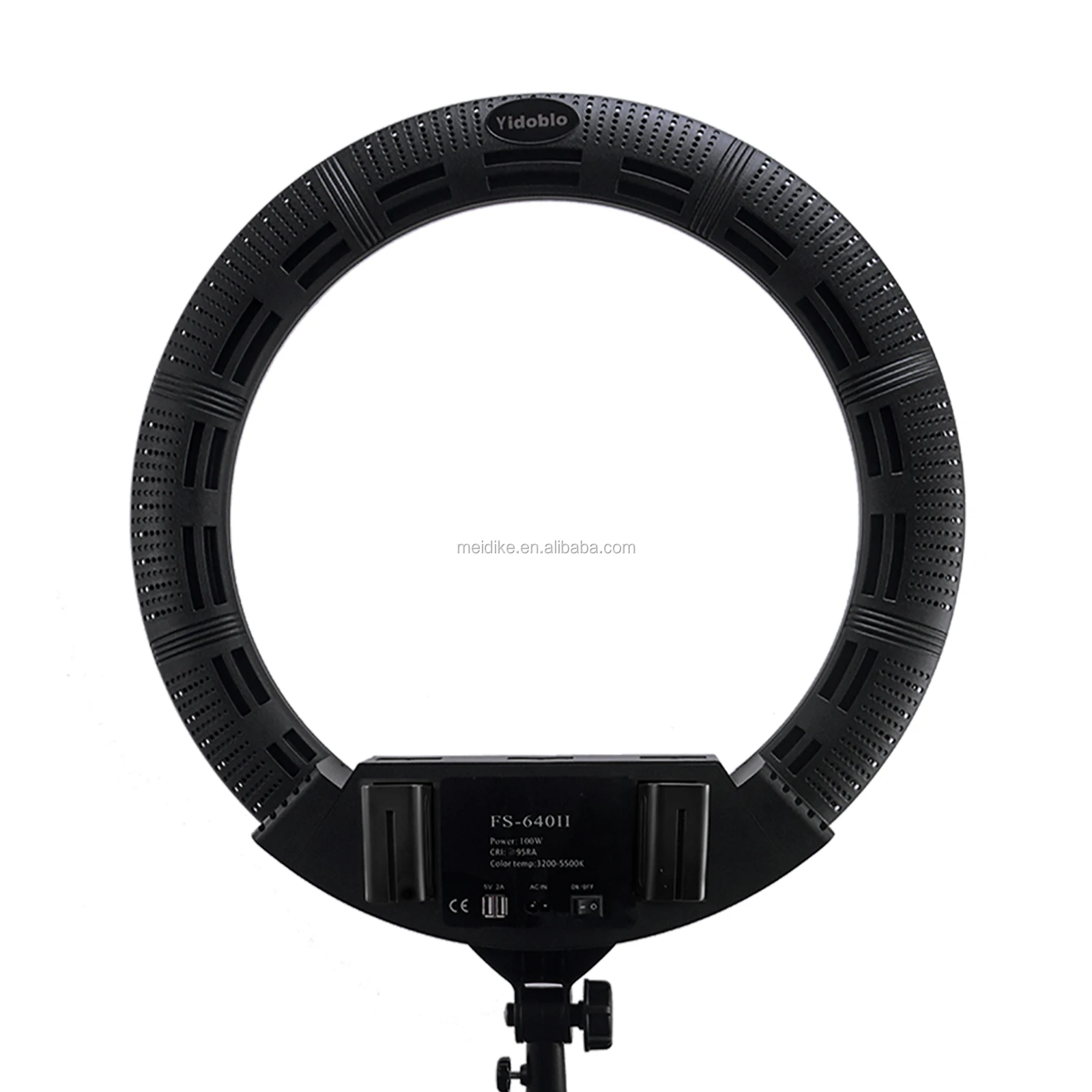 Battery power! Yidoblo 22 Inch Ring Light 3200-5600K Led Ring Lamp With Remote Photographic Light