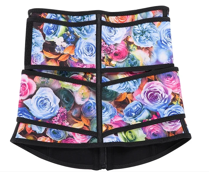 

Hot Selling Logo Printed Double Belt waist trainer waist trainer women neoprene waist trainer, Customized