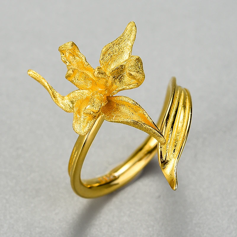 

Lotus Fun Sterling Silver Rings Wholesale Prices Artifical Flower Rings Handmade Flower Rings For Women