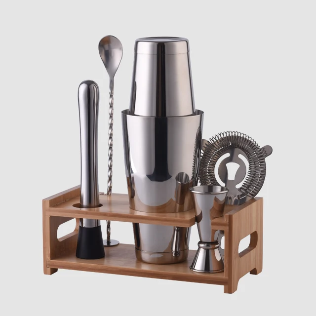 
Factory Direct 28oz stainless steel copper rose gold bar home bartender cocktail bar strainer barware cocktail shaker set 