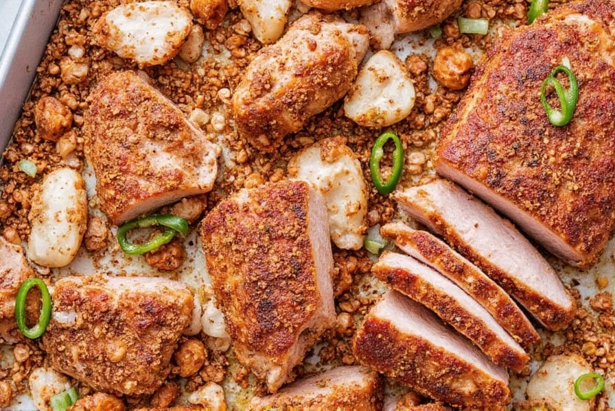 BBQ pork chops on grill