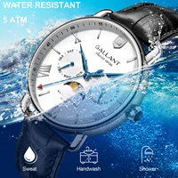 

new design watch 5 atm water resistant japan movt custom logo watches men