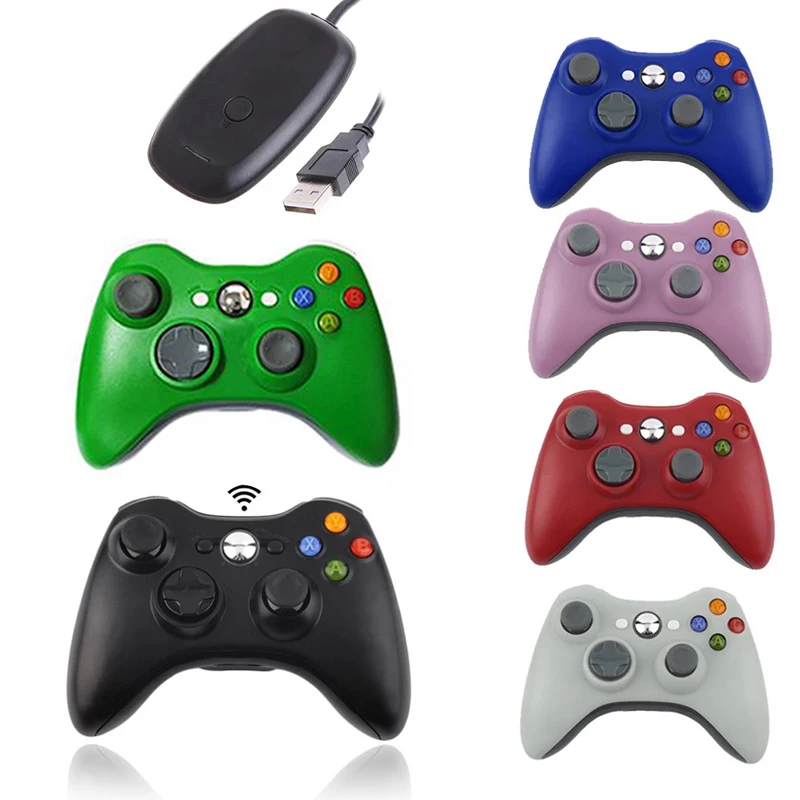 

For Xbox 360 2.4G Wireless Controller With PC Receiver Gamepad For Xbox360 Joystick Controle Manette, 2.4g wireless control for xbox 360