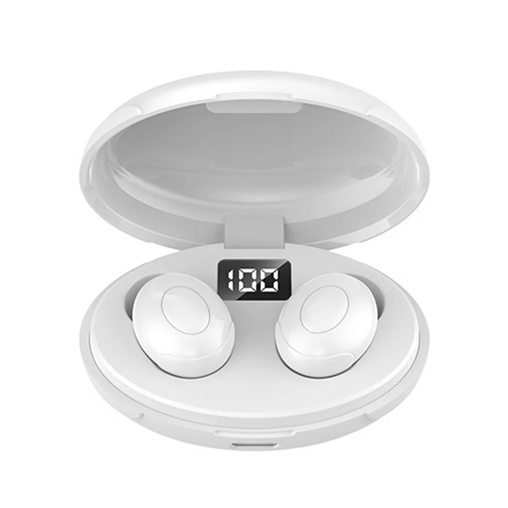 

Free Shipping 1 Sample OK Universal IPX6 Waterproof Digital Display BT Headset 5.0 TWS Wireless Earphones