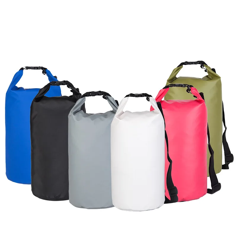 

Wholesale 2L 5L 10L 15L 20L 30L 40L 500D PVC floating waterproof dry bag backpack, Customized color