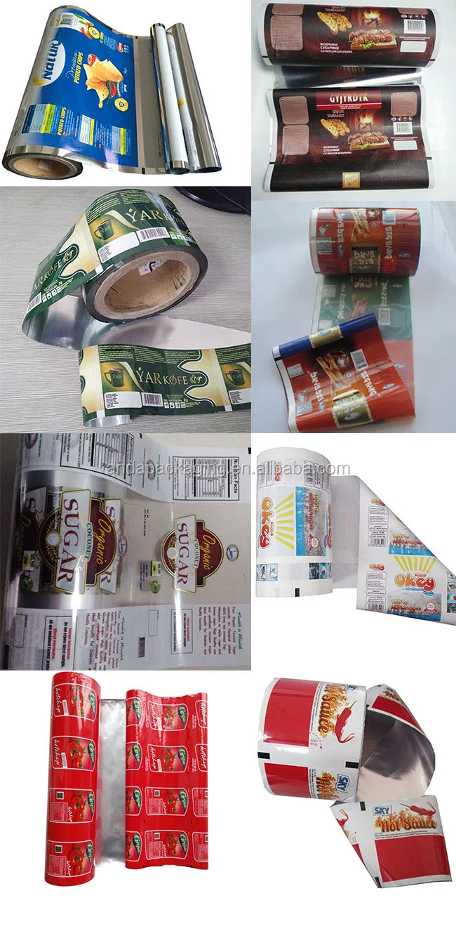 Ketchup Sachet Packaging Material Ketchup Film Roll Sauce Pouch