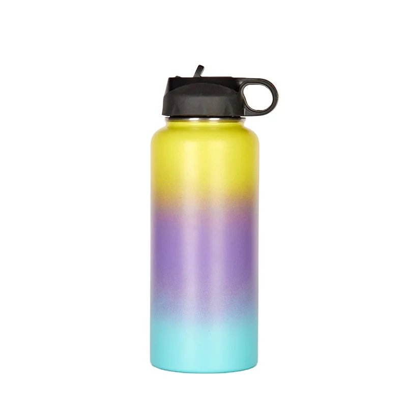 

Double Wall Vacuum Flask Insulated Stainless Steel Water Bottle Custom
