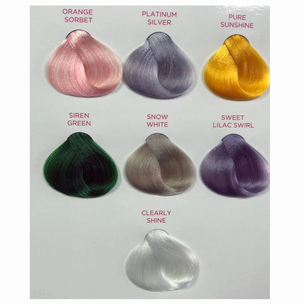 
OEM/ODM Multi-Colors Ion Hair Color Chart For Hair Dye 