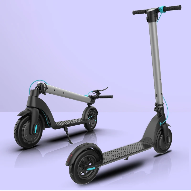 

X7 10 Inch Air Tire Folding Mobility Electric Scooters 350W Motor 36V Removable Battery Electric Motorcycle Kick Scooter