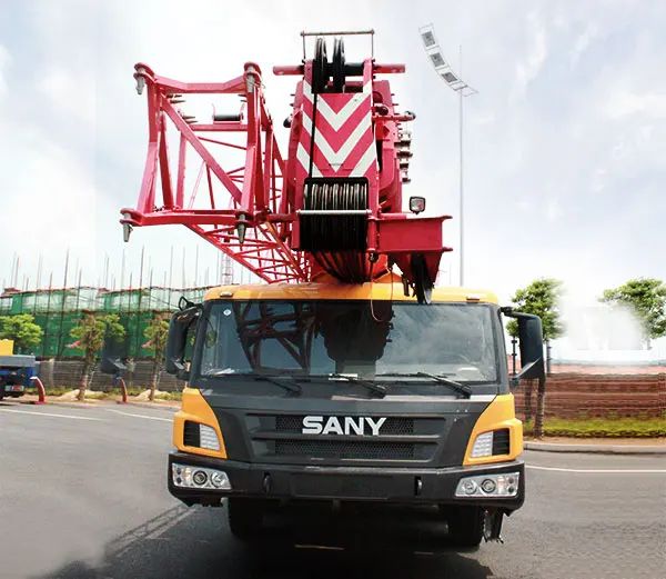 China changsha sanyi stc550 55 ton 55ton hydraulic mobile truck crane factory price for sale