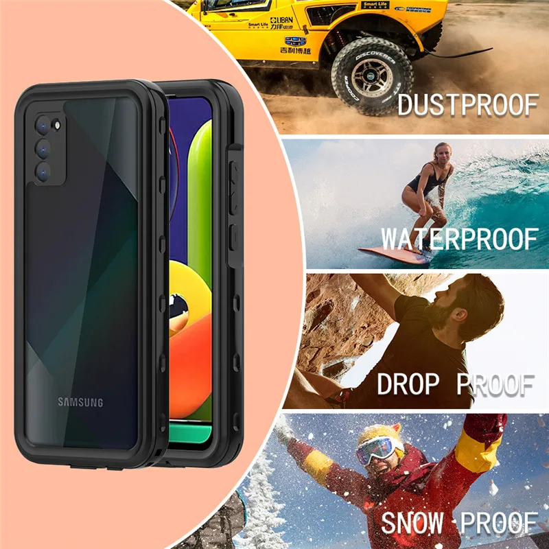 

GSCASE Shockproof 360 Protection For Samsung S22 A14 A34 A54 A03s IP68 Water Proof Case For Samsung Cell Phones Waterproof Case