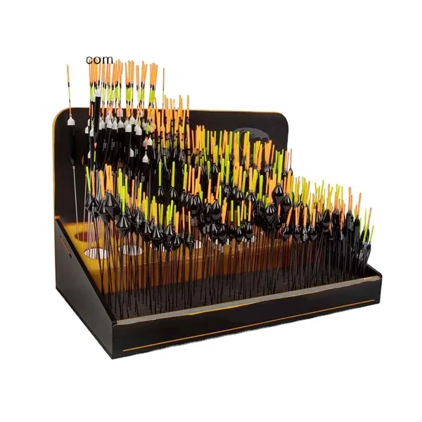 

fishing pole float acrylic displays stand counter top