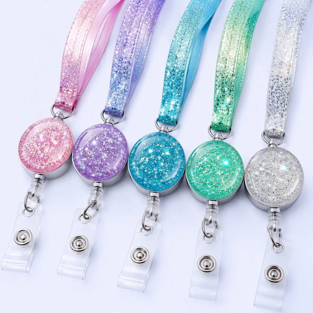 Glitter Epoxy Dome Reels