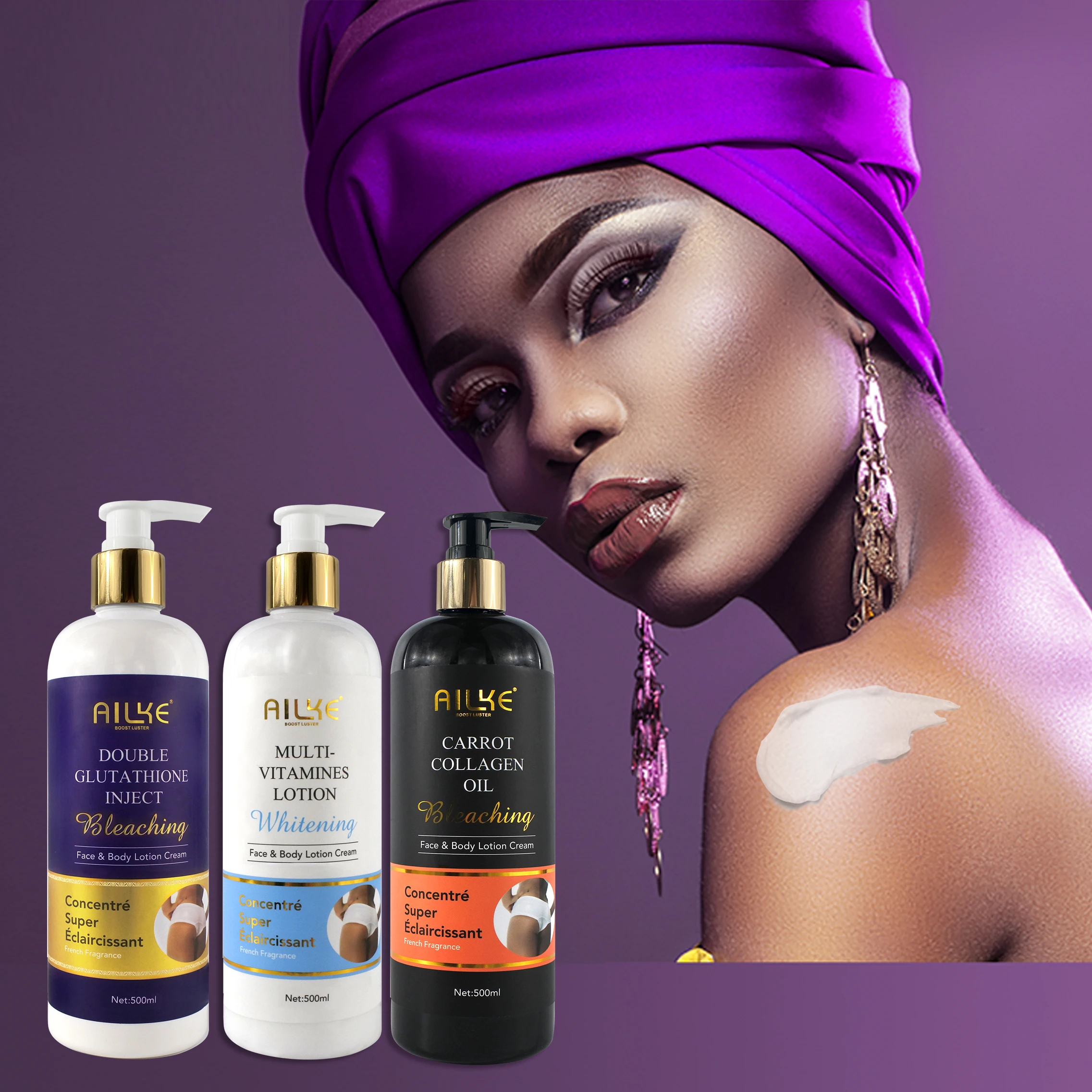 

Wholesale HOT SALE women skin care OEM Private Label body cream Moisturizer whitening Carrot oil Body lotion, White cream