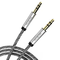 

Good Quality 3.5mm Audio Cable Car AUX Cable MOXOM Metal Head Auxiliary Cable