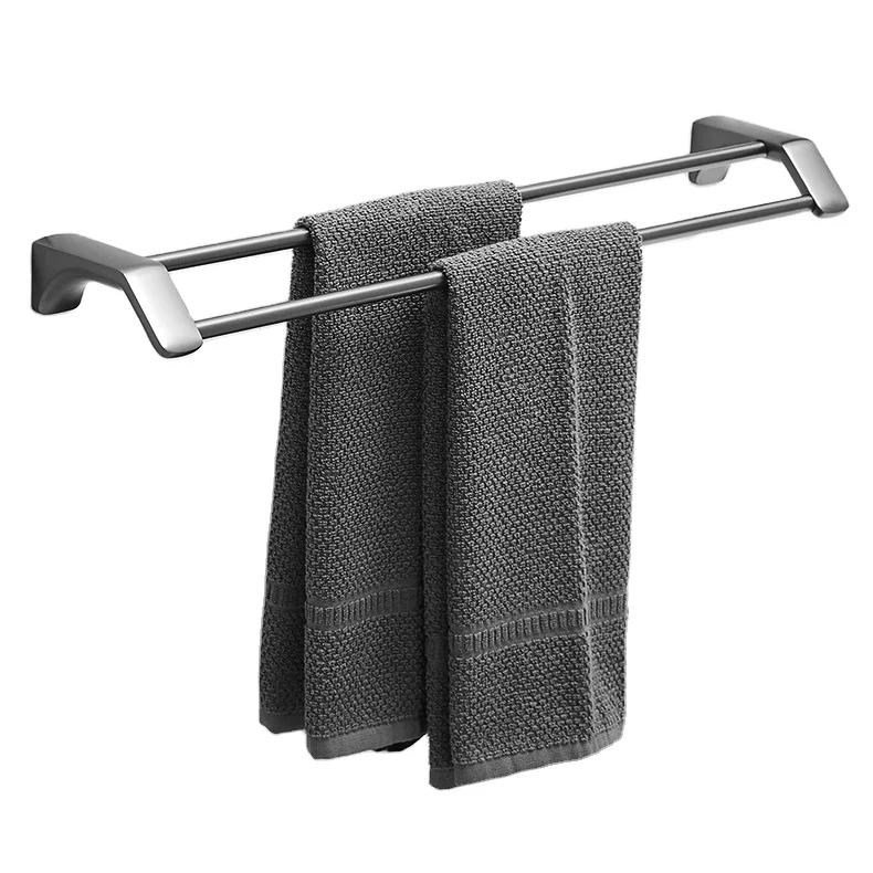 

Hot selling OEM/ODM 304 stainless steel bathroom accessories set 6 pieces, Black