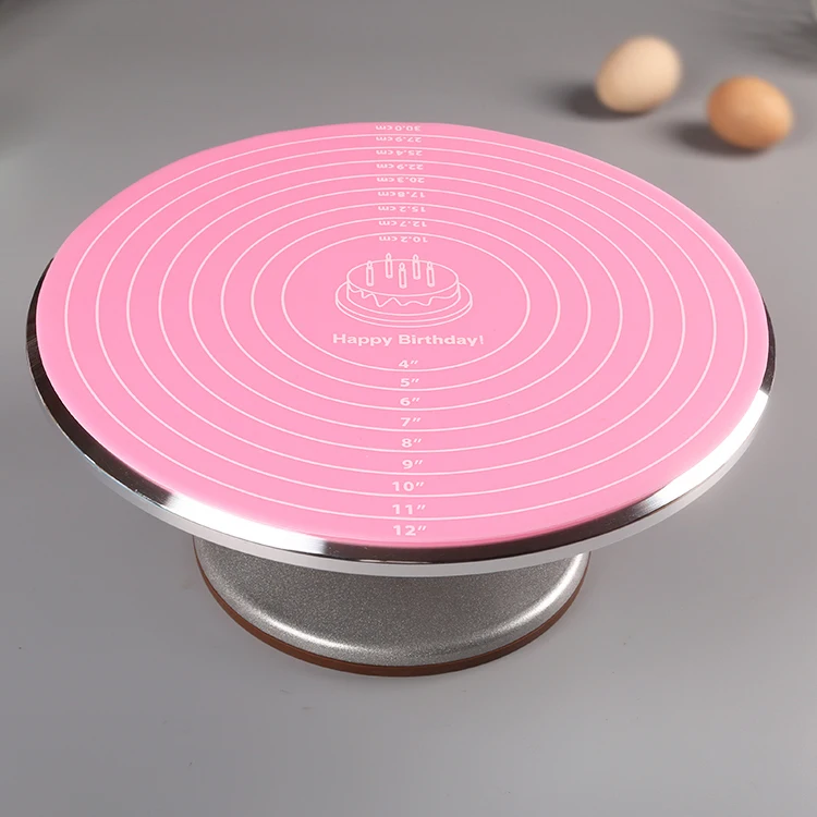 

High-speed revolution Glass Cake Turntable Cake Decorating Tools Cake Stand