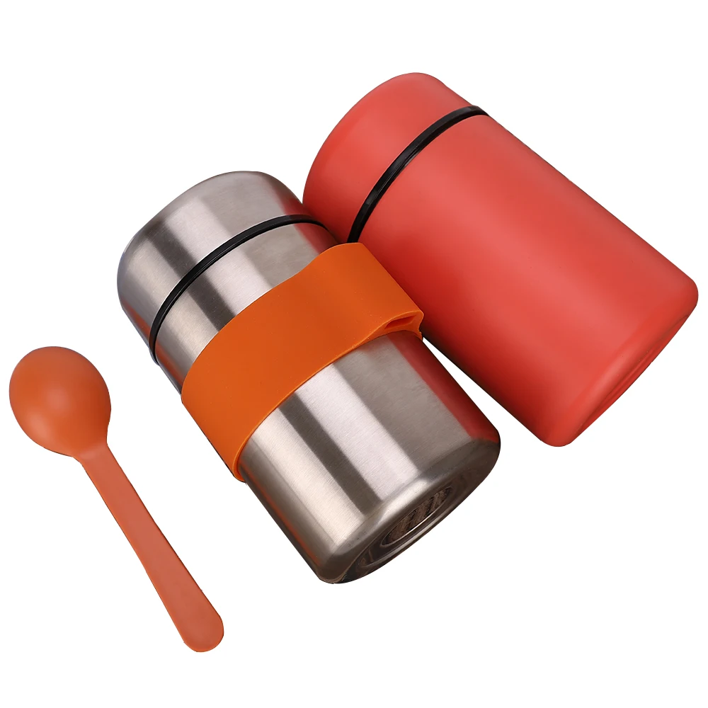 

High Quality Stainless Steel Thermal Food Storage Container Warmer Food Flask Vacuum Lunch Box Container, Customized color