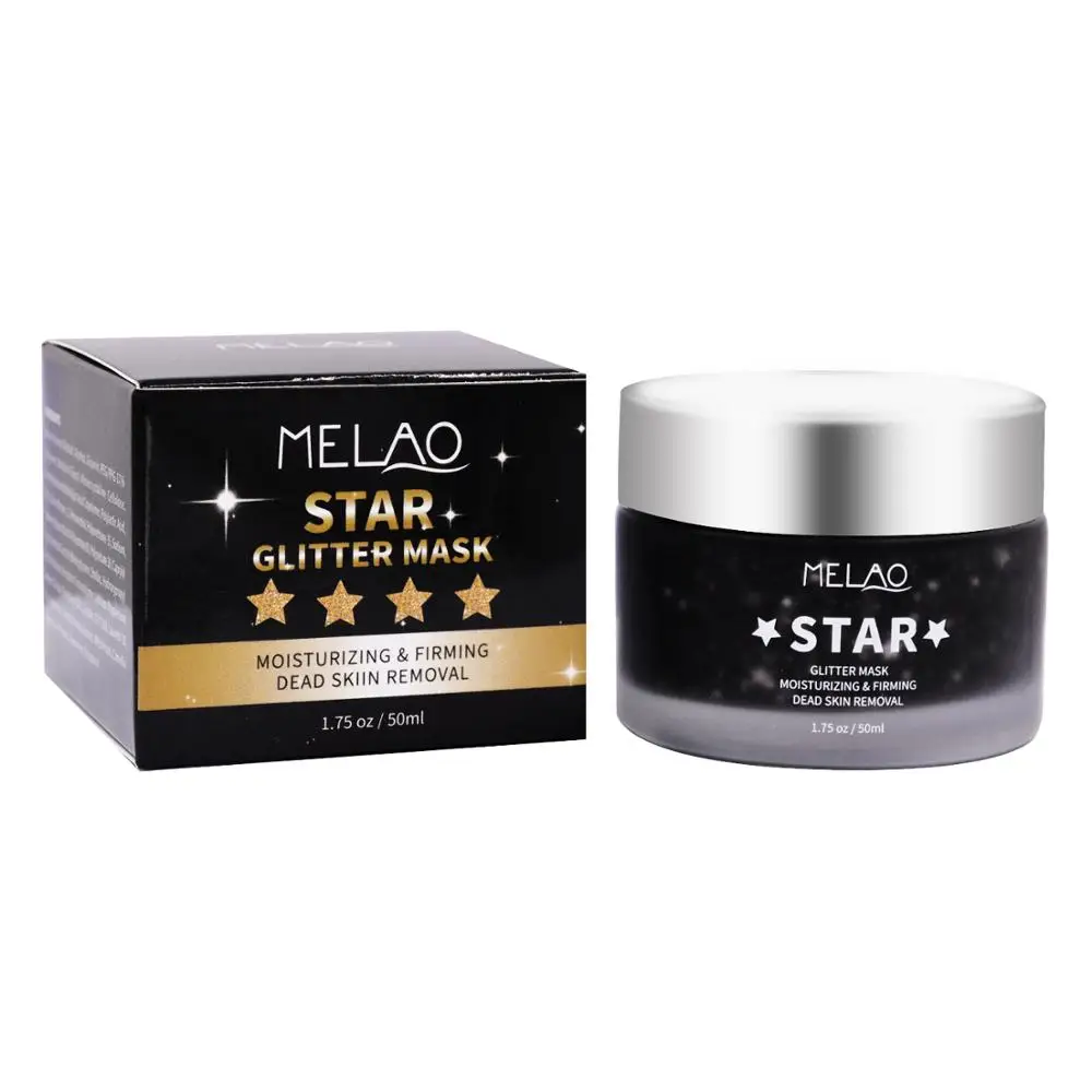 

Peel Off Mask Private Label Pore Cleaner Deep Cleasing Star Glitter Mask 50ml