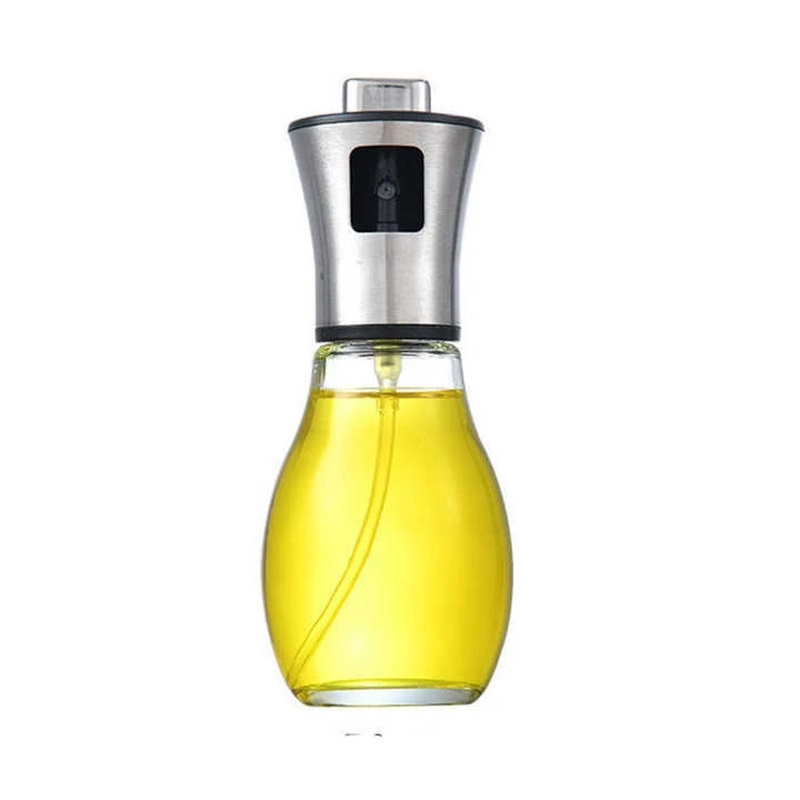 

200 ML Leak Proof Oil Spray Bottle Food Grade Glass Kitchen Oil Spray Bottle Oil Bottle For Cooking