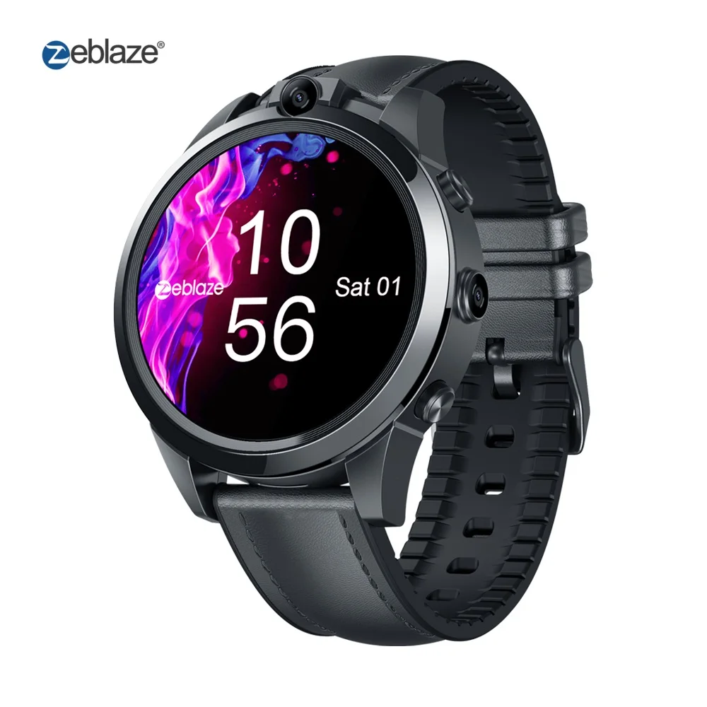 

New Flagship Zeblaze THOR 5 PRO Ceramic Bezel 3GB+32GB Dual Camera Face Unlock Smart Watch