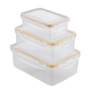 Image of METIS eco-friendly A4010 Microwavable Vegetable Refrigerator Fresh plastic food storage containers
