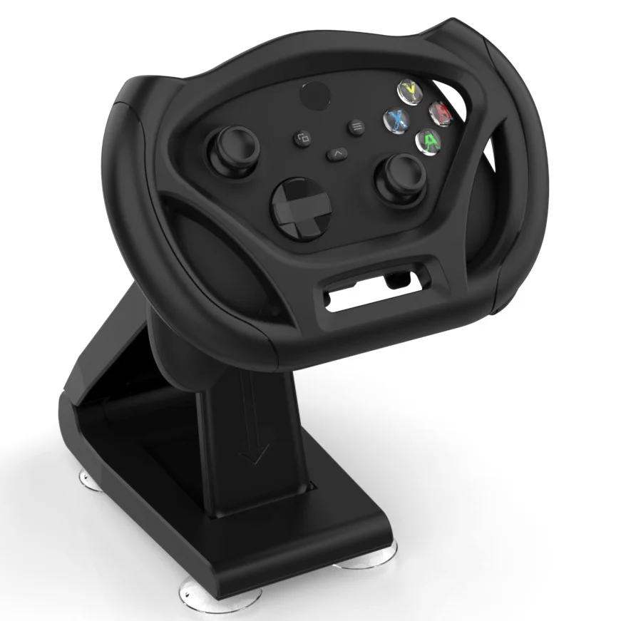 

Plastic ABS Black Game Controller Remote Joystick Joypad Pad Racing Wheel Gaming Steering Wheel for Microsoft Xbox Series X S XS