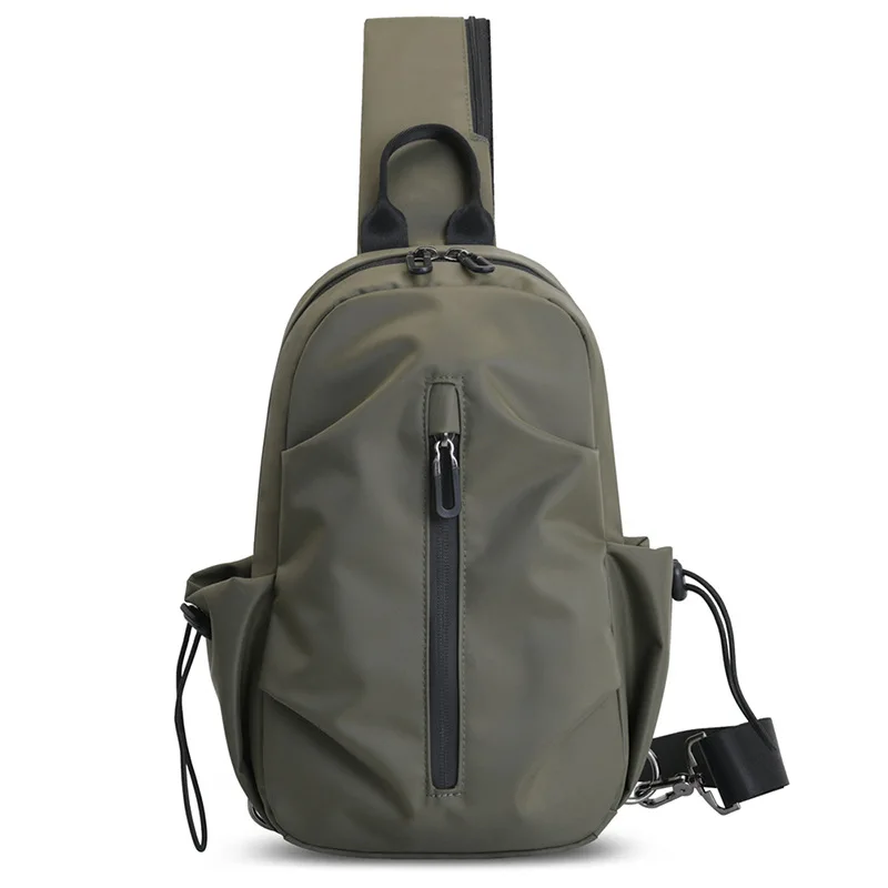 

Wholesale Custom LOGO Nylon Men shoulder body chest messenger bags, Many colors