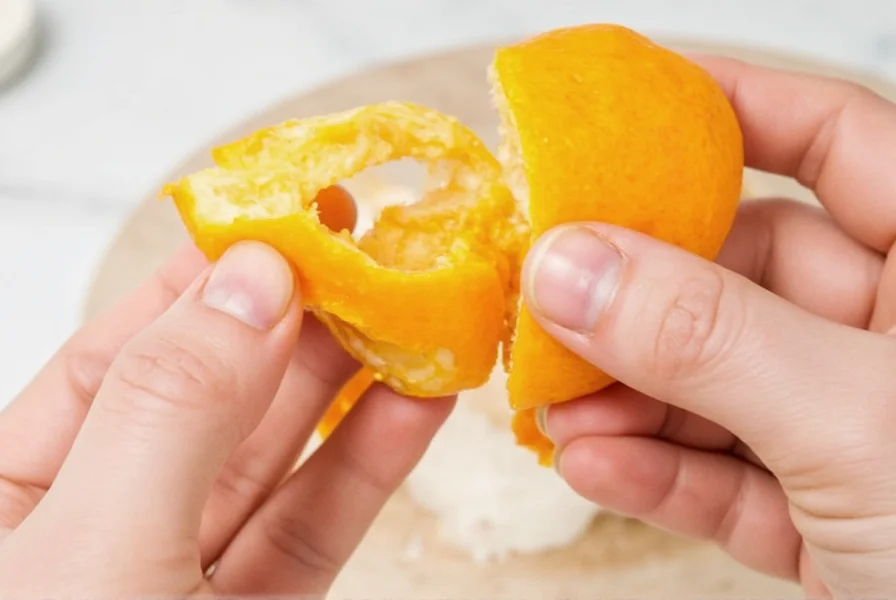 Orange Peel in Baking