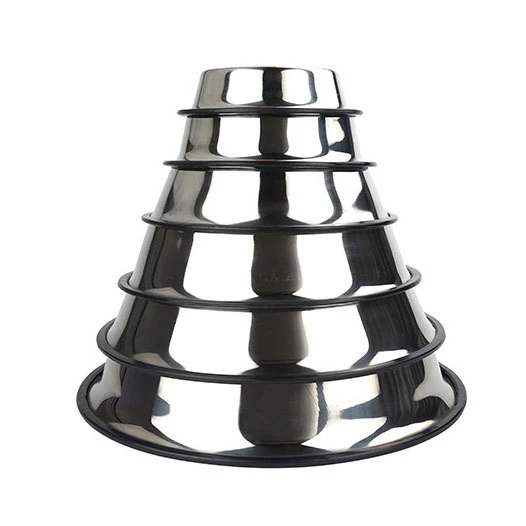 

Stainless Steel Dog Bowls 6 Sizes Dog Accessories Bowl Round Dog Food Bowl