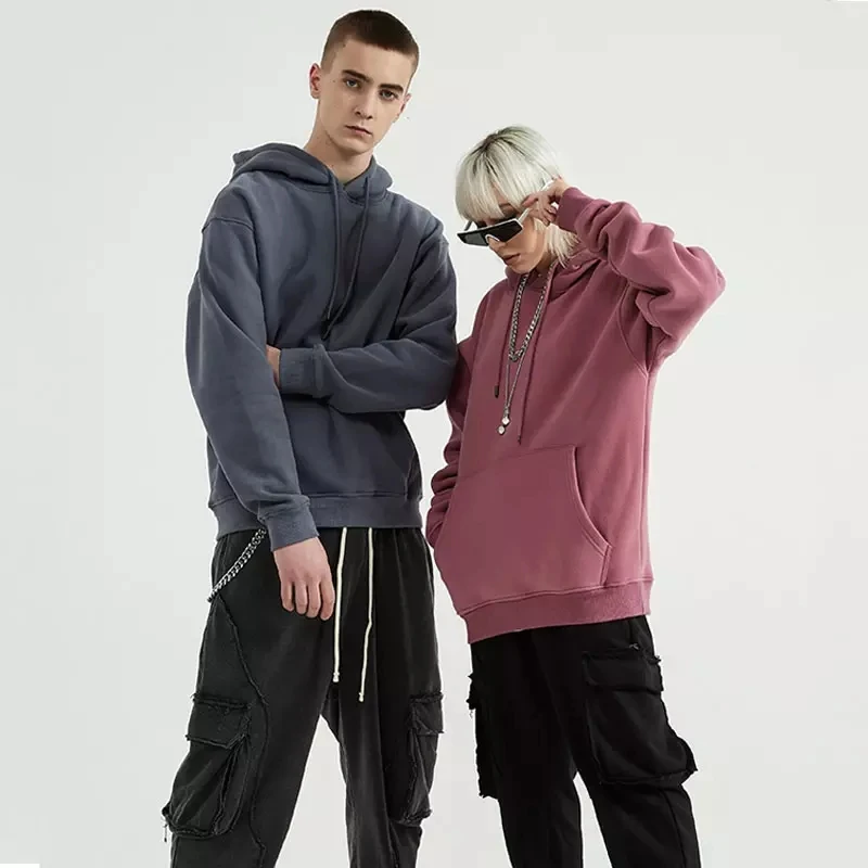 

Hot Sale plain hoodies Custom logo heavy weight hoodie with unisex oversized hoodie