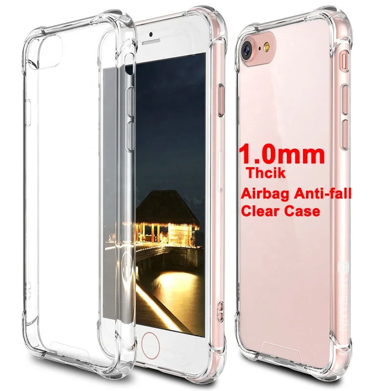 

IVANHOE For iphone 12 Pro Case Luxury Airbag Shockproof Clear Phone Case For iPhone 11 Pro XS MAX XR X 6 6S 7 8 Plus Cover Slim