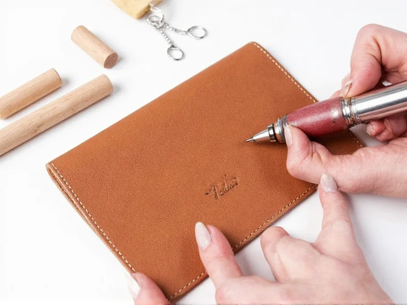 diy pen clip leather