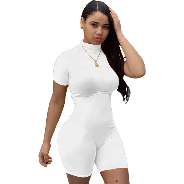 

Fashion High Stretch Sexy Tights Sports Fitness Running Romper Shorts, Picture