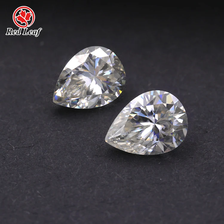 

Redleaf moissanite wholesale price 7*10mm white GRA certified gems D-VVS1 2carat moissanite
