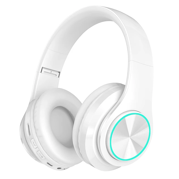 

Hot Selling Foldable Noise Cancelling Headphones Blue tooth Wireless Headset for Music and Gaming