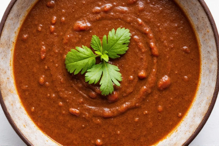 Traditional Pot of Mole Sauce