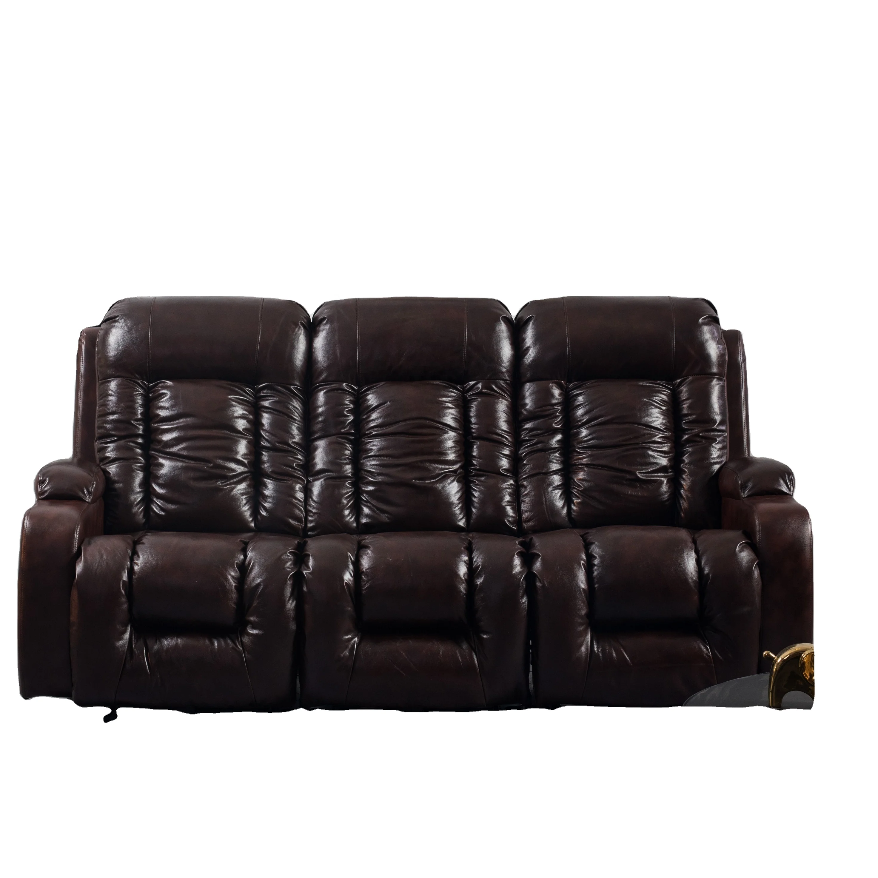 

JKY Furniture Modern Luxury Leather Swivel Recliner Sofa Set For ReadingSleepingWatching TV
