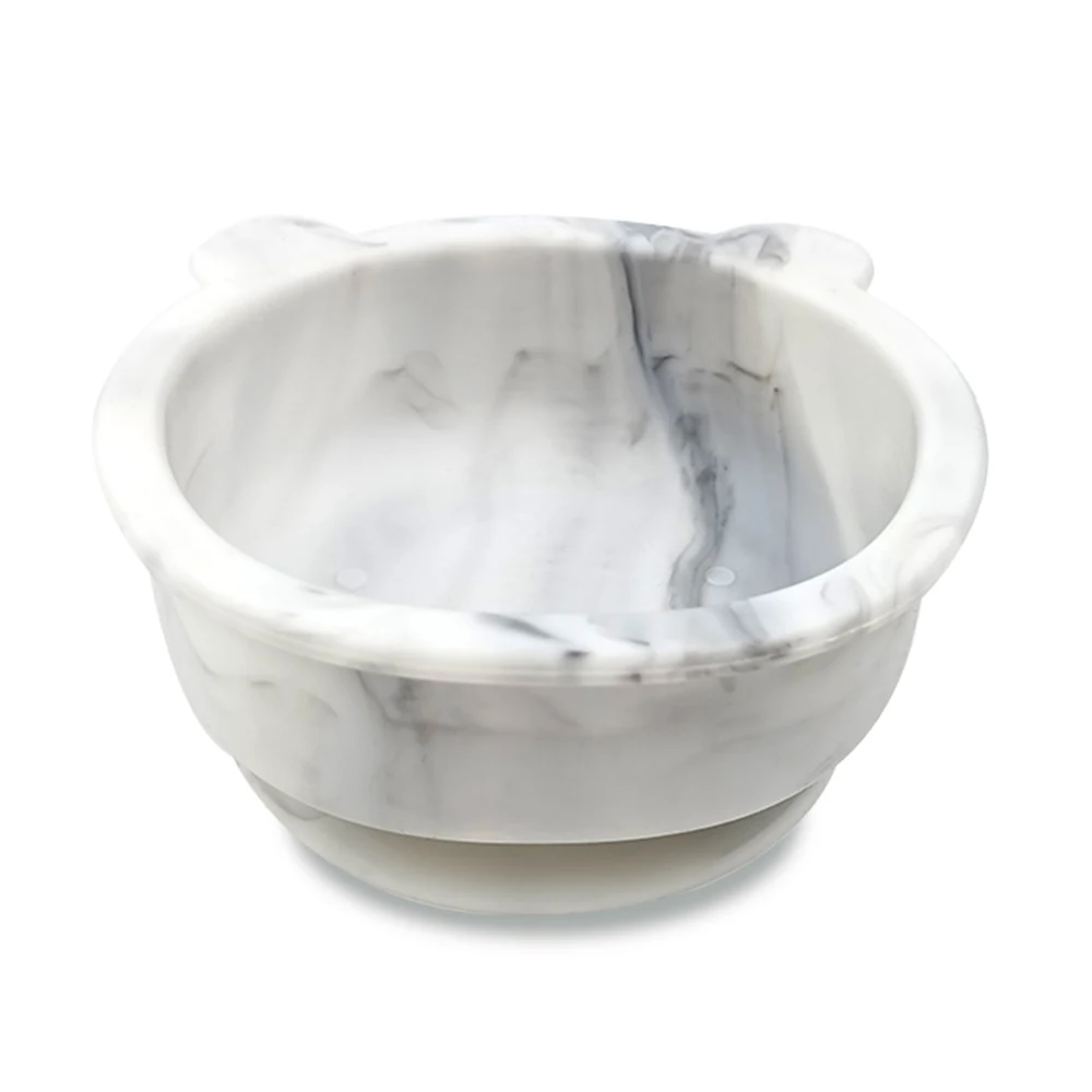 

Hot Sale Factory Non-toxic Silicone Baby Feeding Bowl Kids Feeding Suction Bowl For Baby Feeder Bear Shape Unbreakable Bowl