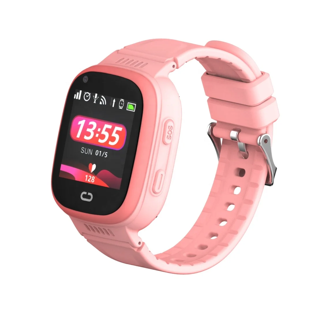 

4G kids GPS smart watch /SOS call body temperature detection watch