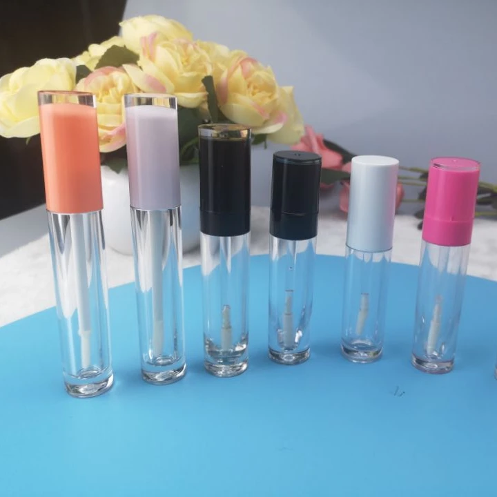 

Cosmetic Clear Empty Liquid Lipstick Lip Gloss Container Custom Packaging Lip Gloss Tube Private Label